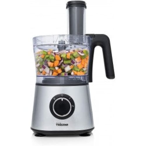 Robot Multifonction TRISTAR - 600 Watt - 1.5 Litres - Silver (MX-4822) Robot Multifonction TRISTAR - 600 Watt - 1.5 Litres - Silver (MX-4822)